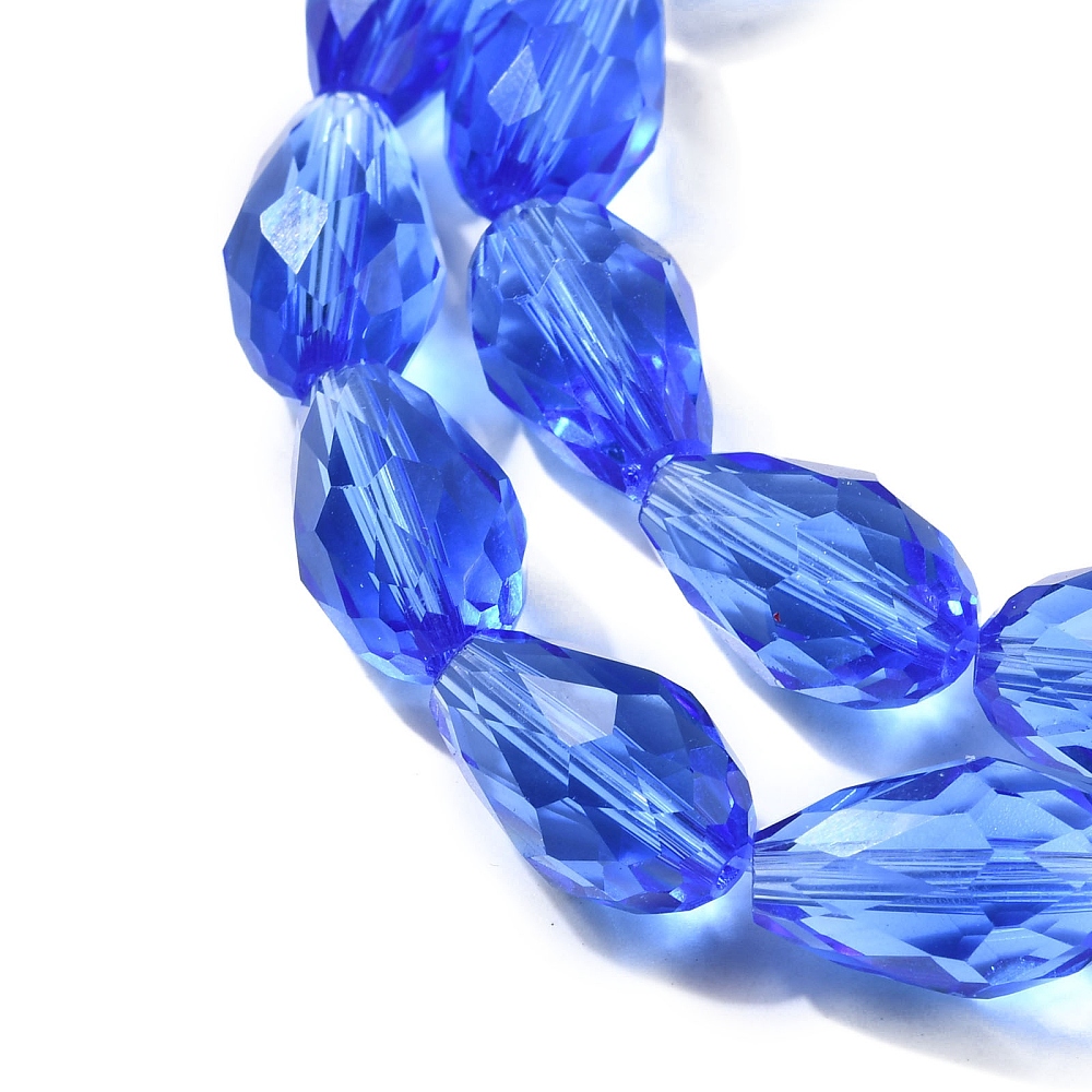 Gibigyongy.hu - Csiszolt csepp 10x15 mm Blue