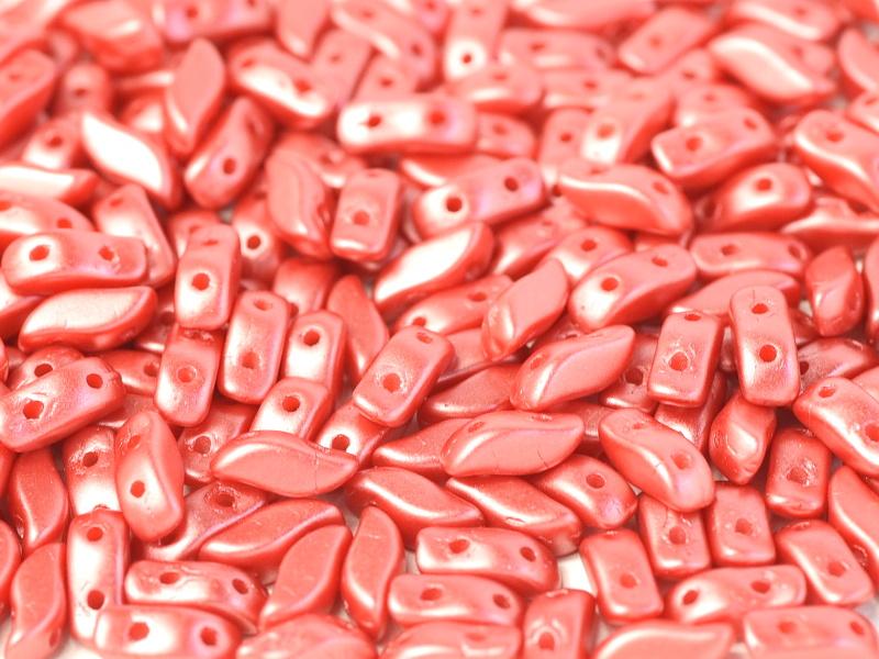 StormDuo 3x7 mm 25010 Alabaster Pastel Dark Coral