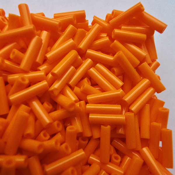 Gibigyongy.hu - MIYUKI bugle 6 mm 9406 Opaque Orange