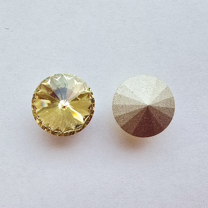 Gibigyongy.hu - PRECIOSA RIVOLI 12 mm Jonquil DF