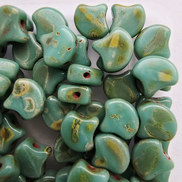Gibigyongy.hu - Ginko 7,5x7,5 mm T63130 Turquoise - Picasso