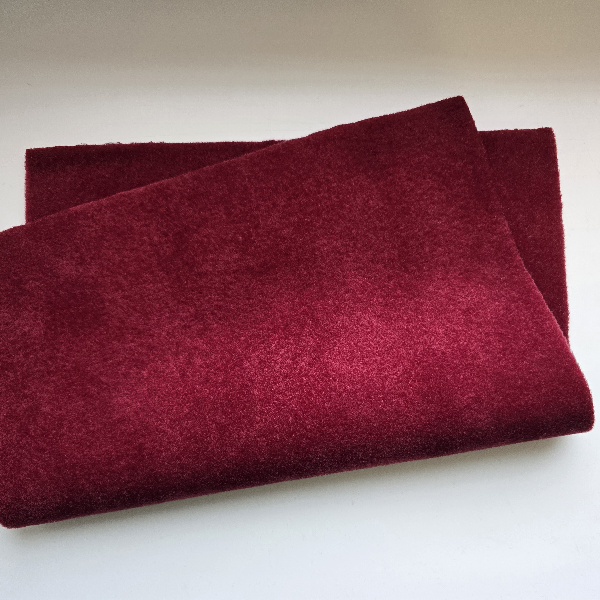 Gibigyongy.hu - Gyöngyfűző alátét 28x35 cm bordó színű