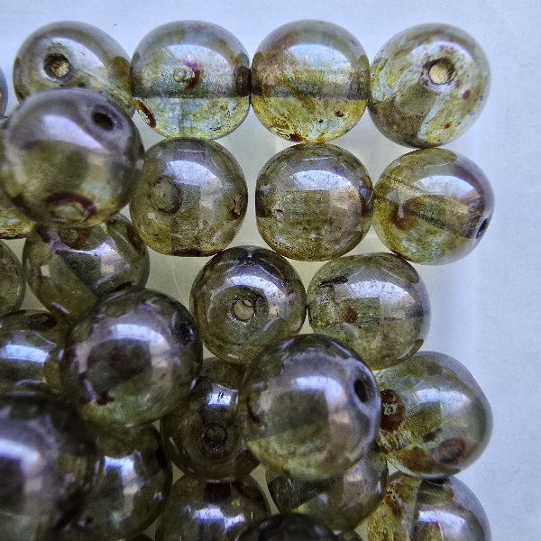 Gibigyongy.hu - Préselt golyó 8 mm LN00030 Luster - Transparent Green