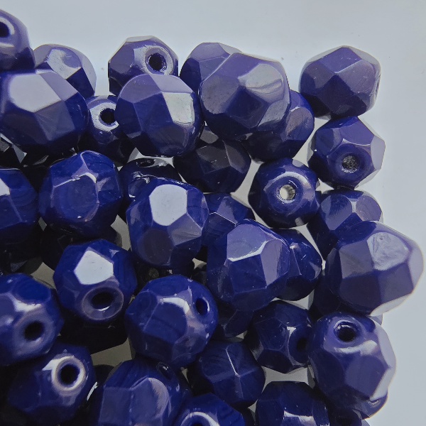 Gibigyongy.hu - Cseh Csiszolt 6 mm 33400 Navy Blue