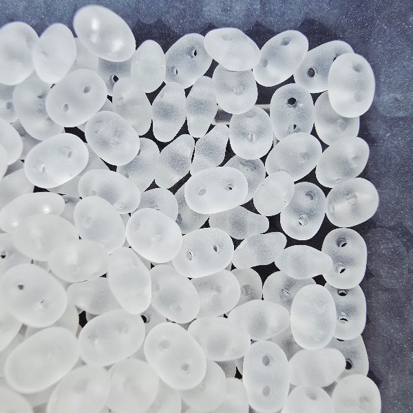Gibigyongy.hu - SuperDuo 2,5x5 mm M00030 Matte- Crystal