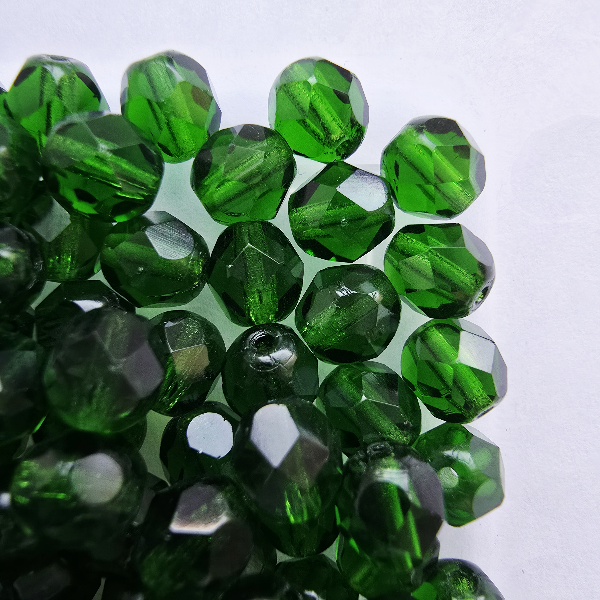 Gibigyongy.hu - Cseh Csiszolt 6 mm 50060 Green