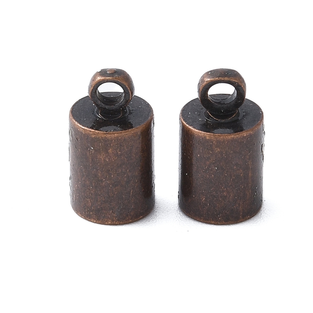 Gibigyongy.hu - Bőrvég 5,5x10 mm réz BV3-6