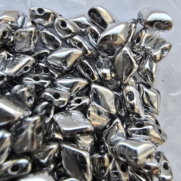 GemDuo 8x5 mm S00030 Silver