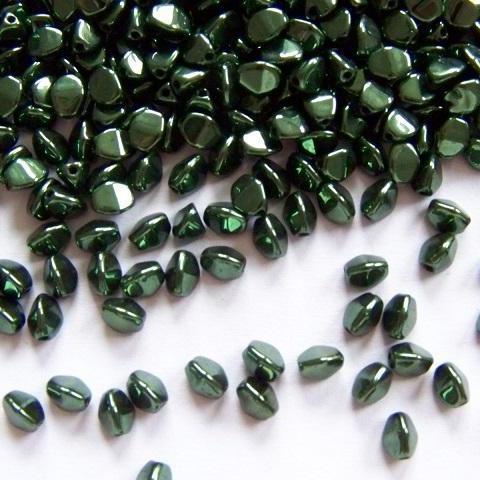 Pinch 3x5 mm 23980 14495 Lustered Green Metallic