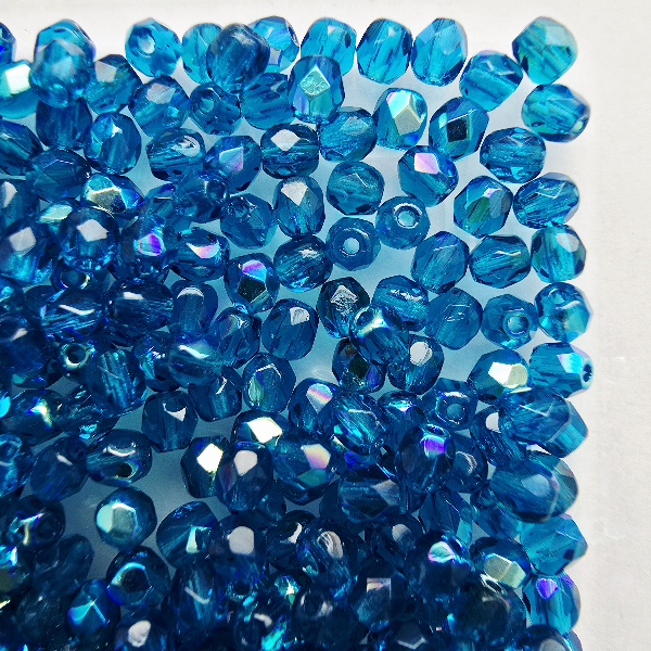 Gibigyongy.hu - Cseh Csiszolt 3 mm X60080 Capri Blue AB