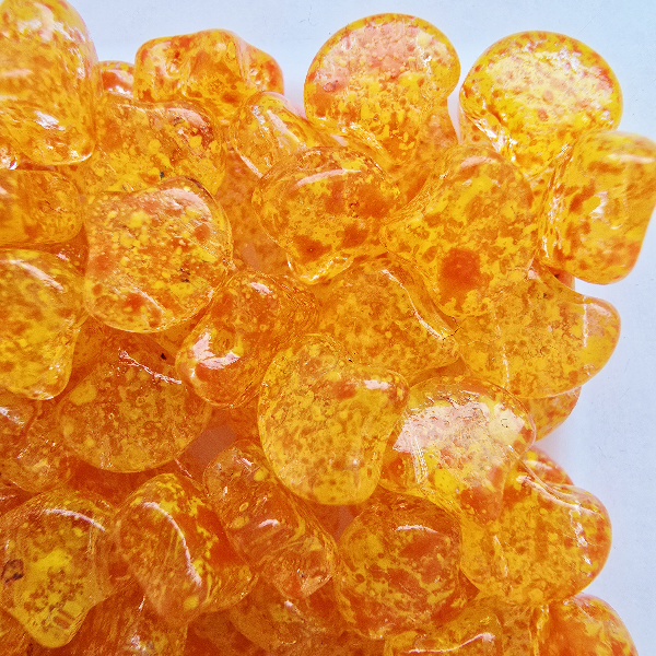 Gibigyongy.hu - Ginko 7,5x7,5 mm 00030-24402 Confetti Splash Orange Yellow